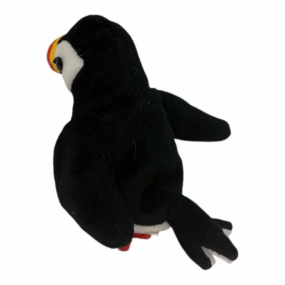 Vintage Ty Original Beanie Baby‎ Puffer The Puffin Penguin Bird Toy Retired 1997